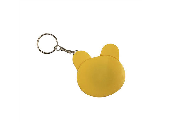 Alfaiate plástico Animal Metal do ABS bonito de Tiger Retractable Tape Measure