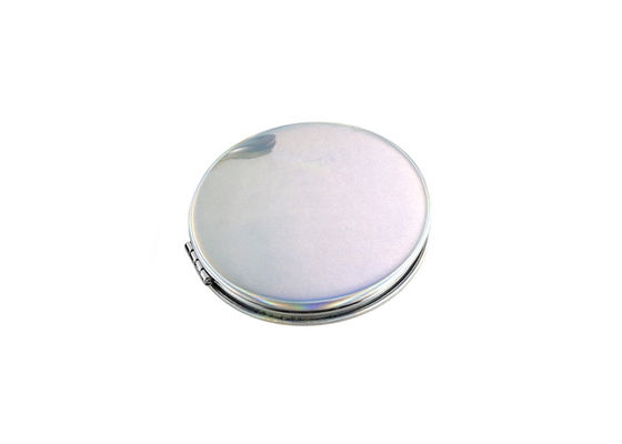 Da espessura cosmética de Debossing 10mm do espelho do bolso do ABS de Jelly Color espelho de mão pequeno