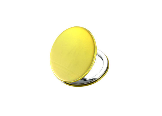 Da espessura cosmética de Debossing 10mm do espelho do bolso do ABS de Jelly Color espelho de mão pequeno