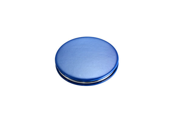 Da espessura cosmética de Debossing 10mm do espelho do bolso do ABS de Jelly Color espelho de mão pequeno