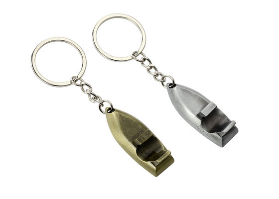 Corrente chave liga de zinco bonito 15mm de abridor de garrafa do metal da corrente chave do metal da bala densamente