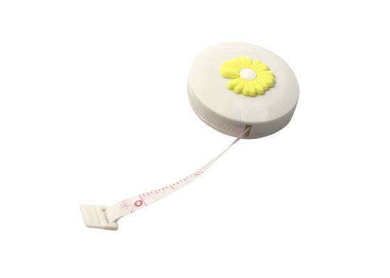 Fita métrica bonito da flor para costurar polegadas em volta do alfaiate Souvenir