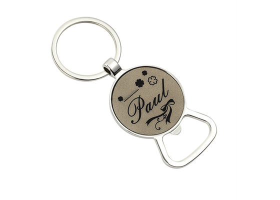 Presente Multifunction da lembrança do suporte da chave do abridor de garrafa do plutônio 65mm de Laserable