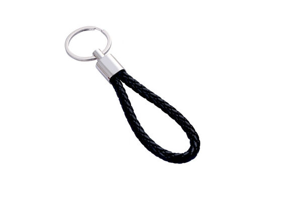 Chave de couro imprimindo UV Ring Holder das portas-chaves de couro ligas de zinco do plutônio