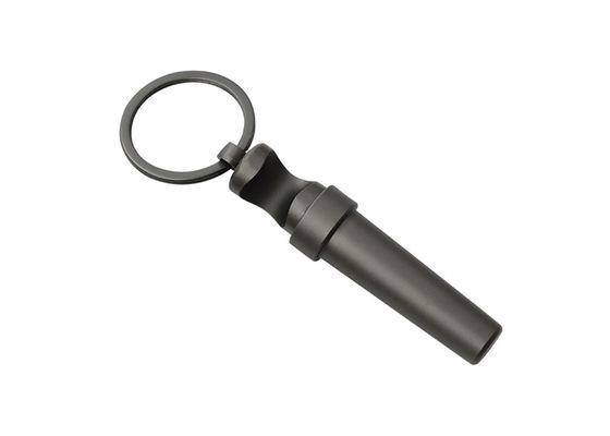 Laser preto do abridor de garrafa do metal de IMEGA que grava a corrente chave do Corkscrew do vinho