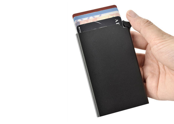 Retângulo de Wallet Holder Metal do organizador do cartão de crédito dos homens do grampo do dinheiro