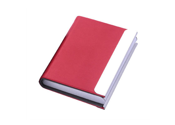 Bom preço Titular do cartão de couro colorido Logo Metal Name Card Holder feito sob encomenda do plutônio do retângulo on-line
