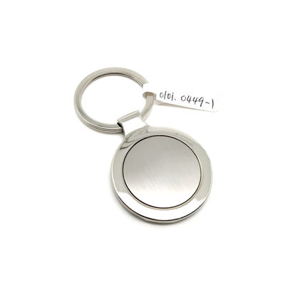 Bom preço Porta-chaves de metal de prata Solução durável e prática on-line