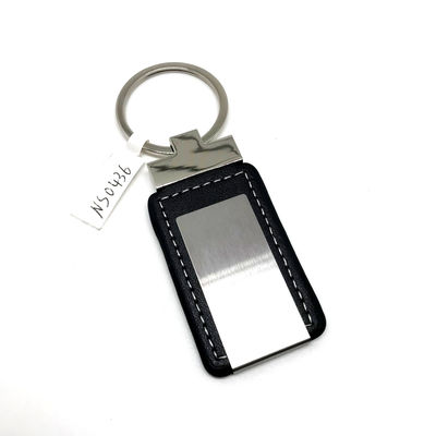 Bom preço Porta-chaves de couro clássico com padrão personalizado embalado em saco poli on-line