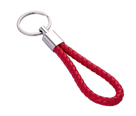 Bom preço Estilo clássico porta-chaves de couro personalizado disponível em saco policolor on-line