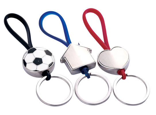 Bom preço Chaves de chave de couro personalizadas duráveis com padrões disponíveis on-line