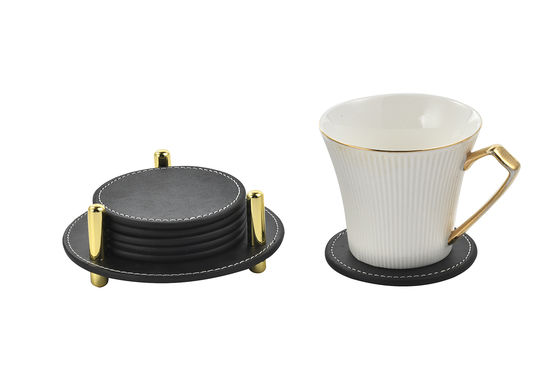 Bom preço Conjunto Moderno de Bases para Copos com Designs Sortidos Materiais Absorventes e Duráveis Estilos Sortidos on-line