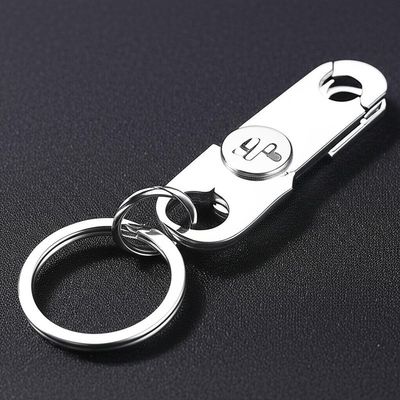 Bom preço Streamline Your Key Organization with this Durable Metal Keychain Holder on-line