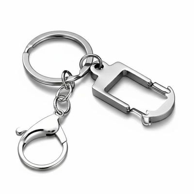 Bom preço OEM/ODM As Photo Zinc Alloy Metal Keychain Holder for Customized Manufacturing on-line