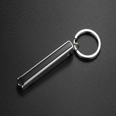 Bom preço chaveiro de design com um porta-chaves elegante, projetado para promoções de varejo, brindes corporativos e materiais de marketing on-line