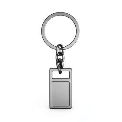 Bom preço Chave de chaveira de design durável feita de liga de zinco ideal para eventos de presentes corporativos e soluções de marca personalizadas on-line