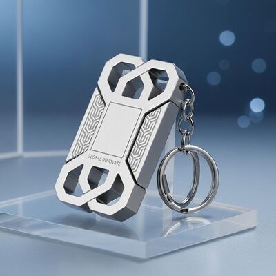 Bom preço Porta-chaves em liga de zinco, porta-chaves de designer concebido para incentivos corporativos, feiras e presentes de marketing exclusivos on-line