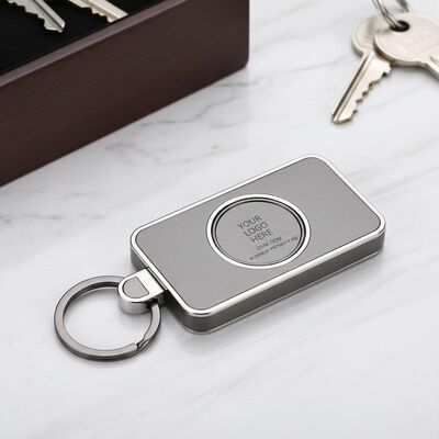 Bom preço Logotipo Personalizado OEM ODM Durável Porta-Chaves de Metal Ótima Escolha para Promoções Empresariais, Presentes Corporativos e Pessoais on-line