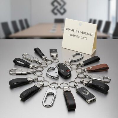 Bom preço Chaveiros duráveis incluindo estilos versáteis de porta-chaves perfeitos para promoções empresariais e apreço a clientes on-line