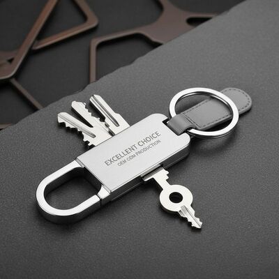 Bom preço Porta-chaves de metal durável liga de zinco OEM ODM Excelente escolha para presentes corporativos e produção de chaveiros personalizados on-line