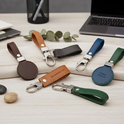 Bom preço Chaveiros de Couro Personalizáveis Acessórios Perfeitos para Campanhas de Branding Corporativo e Apreciação de Clientes on-line