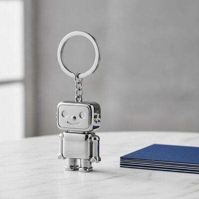 Bom preço Alta Durabilidade Carinhosos Metal Keychain Prata 5 Cm X 3 Cm Design durável Estilo Ideal Para Entrega de Negócios E Marketing on-line