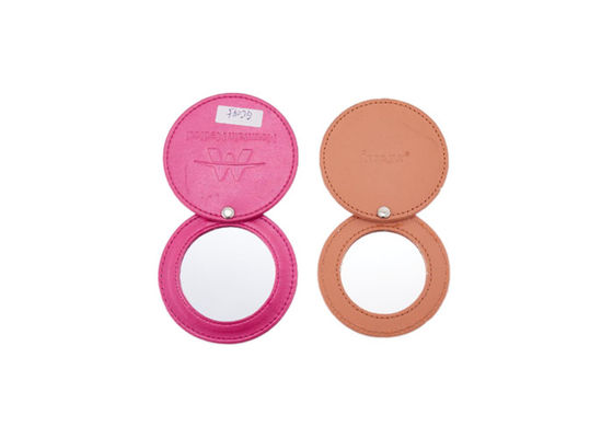 Bom preço o plutônio cosmético Rotatable do espelho do bolso do único lado 35g cobre para a promoção on-line
