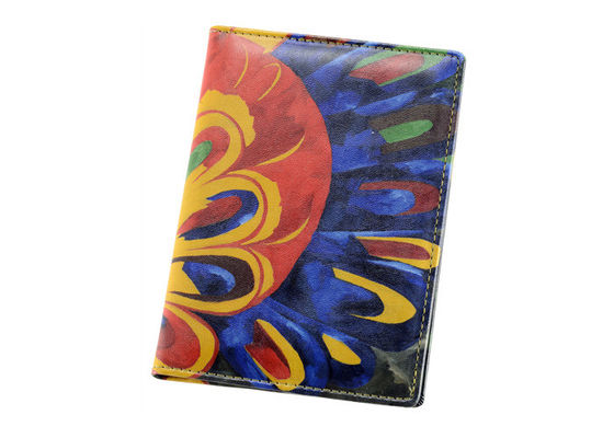 Bom preço Suporte colorido do passaporte do curso que imprime a carteira personalizada teste padrão da tampa do passaporte on-line